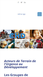 Mobile Screenshot of coordination-humanitaire-developpement.org